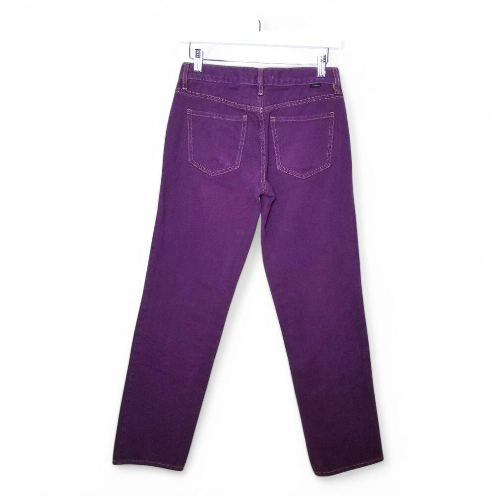 PACSUN Jeans Eco Violet Low Rise Button Fly Purple 100% Cotton - Size 25 - Picture 7 of 10
